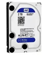 HDD|WESTERN DIGITAL|Blue|2TB|SATA 3.0|64 MB|5400 rpm|3,5"|WD20EZRZ