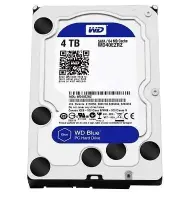 HDD|WESTERN DIGITAL|Blue|4TB|SATA 3.0|64 MB|5400 rpm|3,5"|WD40EZRZ