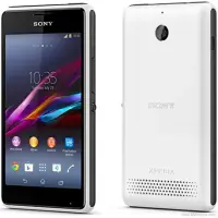 Sony Xperia E1 D2005 White, 4.0 ", TFT, 480 x 800 pixels, Qualcomm Snapdragon, 200, Internal RAM 0.512 GB, 4 GB, microSD, Single SIM, Mini-SIM, 3G, Main camera 3.15 MP, Android, 4.3, 1700 mAh