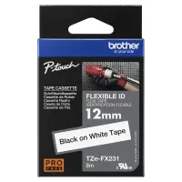 Brother TZE-FX231 markeerimisteip Must valgel taustal TZ – pilt 6