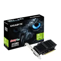Graphics Card|GIGABYTE|NVIDIA GeForce GT 710|2 GB|GDDR5|64 bit|PCIE 2.0 8x|Memory 5010 MHz|GPU 954 MHz|Single Slot Fansink|1xDVI-D|1xHDMI|GV-N710D5SL-2GL