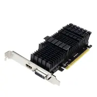 Graphics Card|GIGABYTE|NVIDIA GeForce GT 710|2 GB|GDDR5|64 bit|PCIE 2.0 8x|Memory 5010 MHz|GPU 954 MHz|Single Slot Fansink|1xDVI-D|1xHDMI|GV-N710D5SL-2GL – pilt 3