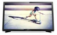 Philips 22PFS4232/12 22" (55 cm), Full HD Ultra Slim LED, 1920 x 1080 pixels, DVB T/C/T2/T2-HD/S/S2, Black