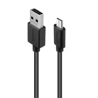 Acme Cable CB1011 1 m, Black, Micro USB, USB A