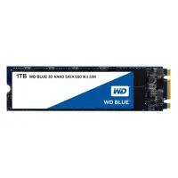 SSD|WESTERN DIGITAL|Blue|1TB|M.2|SATA 3.0|TLC|Write speed 530 MBytes/sec|Read speed 560 MBytes/sec|2.3mm|TBW 400 TB|MTBF 1750000 hours|WDS100T2B0B