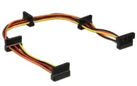 CABLE POWER EXTENSION 4XSATA/0.4M CC-SATAMF-03 GEMBIRD
