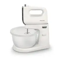 Philips | Mixer | HR3745/00 Series 5000 | Hand Mixer | 450 W | Number of speeds 5 | Turbo mode | White