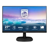 Philips | 273V7QJAB/00 | 27 " | IPS | FHD | 16:9 | 75 Hz | 5 ms | LCD pixels | 1920 x 1080 | 250 cd/m² | HDMI ports quantity 1 | Black | Warranty 36 month(s) – pilt 5