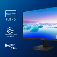 Philips | 273V7QJAB/00 | 27 " | IPS | FHD | 16:9 | 75 Hz | 5 ms | LCD pixels | 1920 x 1080 | 250 cd/m² | HDMI ports quantity 1 | Black | Warranty 36 month(s) – pilt 21