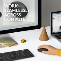 Logitech M590 Multi-Device Silent hiir Kontor Parempoolne RF juhtmeta ühendus + Bluetooth Optiline 1000 DPI – pilt 5