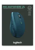 Logitech MX Anywhere 2S Wireless Mobile Mouse hiir Kontor Parempoolne RF juhtmeta ühendus + Bluetooth 4000 DPI