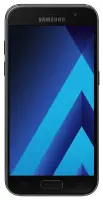 Smartphone | SAMSUNG | Galaxy A3 (2017) | 16 GB | Black | 3G | LTE | OS Android 6.0 | Screen  4.7" | 720 x 1280 | Super AMOLED | Single SIM | 1xUSB type C | 1xHeadphones jack | 1xNano-SIM card tray | Camera 13MP | 8MP | Fingerprint reader | Battery 2350 m