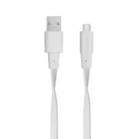 CABLE MICRO-USB 1.2M WHITE/6000 WT12 ENG RIVACASE
