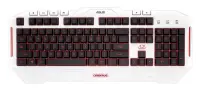 Asus CERBERUS ARCTIC keyboard 90YH00V1-B2UA00 Wired, Wired, Keyboard layout US, EN, Multi-color fully backlighting, Wireless connection No, Numeric keypad, 1100 g, White
