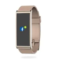 MyKronoz Smartwatch  Zefit4  80 mAh, Activity tracker with smart notifications, Touchscreen, Bluetooth, Powder Pink/Gold,