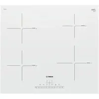 Bosch Hob PUE612FF1J Induction Number of burners/cooking zones 4 Touch Timer White Display