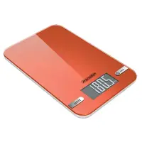 Mesko Kitchen scales MS 3151  Maximum weight (capacity) 5 kg, Graduation 1 g, Display type LED, Orange