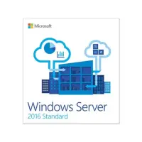 Microsoft Windows Server Standard 2016 Full packaged product (FPP) 5 litsents(i)