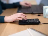 Trust 22221 numbritega klahvistik Sülearvuti/PC USB Must – pilt 3