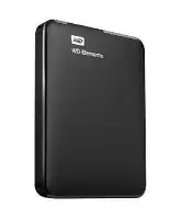 Väline kõvaketas Western Digital Elements 1TB 2,5" USB 3.0 Must 1 tk ( WDBUZG0010BBK-EESN )