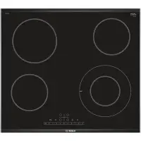 Bosch Serie 6 PKF675FP1E pliidiraud Must Sisseehitatud Keraamiline 4 tsoon(id)