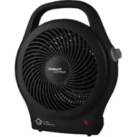 Scarlett Fan Heater  SC - FH53007  Number of power levels 2, 1000 / 2000 W, Black
