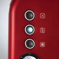 Morphy richards 222011 Red, Stainless steel, Number of slots 2, Number of power levels 7,
