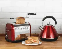 Morphy richards 222011 Red, Stainless steel, Number of slots 2, Number of power levels 7, – pilt 4