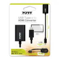 Üleminek USB C- HDMI, 15 cm
