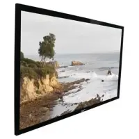 Elite Screens ezFrame AcousticPro3 Series R120WH1 Diagonal 120 ", 16:9, Viewable screen width (W) 266 cm, Black