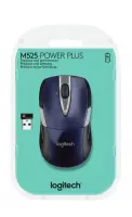 MOUSE USB OPTICAL WRL M525/BLUE 910-004933 LOGITECH – pilt 4