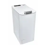 Hoover Washing machine HNOT S372DA-S Top loading, Washing capacity 7 kg, 1200 RPM, A+++, Depth 60 cm, Width 40 cm, White, Digital, Display,