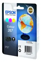 Epson 267 Tri-colour Ink Cartridge | Ink | Cyan, Magenta, Yellow