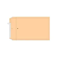 Turvaümbrik AirPro, E15, Nr.5, sisem. 220x265 mm, pruun (kogus 2 tükki)