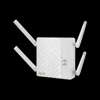 Asus Repeater RP-AC87 802.11ac, 2.4GHz/5GHz, 800+1734 Mbit/s, 10/100/1000 Mbit/s, Ethernet LAN (RJ-45) ports 1, Antenna type 4xExternal, Range Extender / Access Point / Media Bridge, Rotatable plug, 4K video playback, online gaming