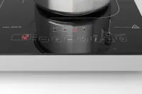 Caso | Hob | ProGourmet 3500 | Table top | Number of burners/cooking zones 2 | Sensor touch display | Timer | Black | Display