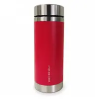 Yoko Design Isotherm Cans set  Tin can and tea pot, Soft touch red, Capacity Tin can - 0.5, tea pot - 0.35 L,