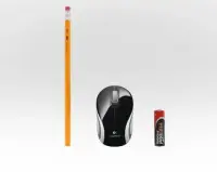 MOUSE USB OPTICAL CORDL. M187/MINI RED 910-002737 LOGITECH – pilt 3
