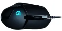 MOUSE USB OPTICAL G402/BLACK 910-004067 LOGITECH