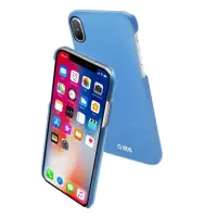 SBS ColorFeel Cover for iPhone X Blue