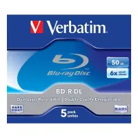 Blu-ray Disc BD-R kahekihiline 50 GB, VERBATIM,  6x