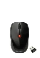 GIGABYTE M7580 Wireless Mouse, Black Gigabyte Mouse M7580 Wireless, Black, Yes, Wireless connection