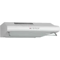 CATA Hood P-3050 WH/C Wall mounted, Width 50 cm, 190 m³/h, White, Energy efficiency class D, 54 dB