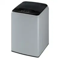 DAEWOO Washing machine WM-1710ELG Top loading, Washing capacity 6 kg, 700 RPM, G, Depth 53.5 cm, Width 52.5 cm, Silver/ black, Semi-automatic, Display