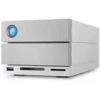 External HDD|LACIE|16TB|USB 3.1|Thunderbolt|Drives 2|Silver|STGB16000400