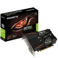 Graphics Card|GIGABYTE|NVIDIA GeForce GTX 1050 TI|4 GB|128 bit|PCIE 3.0 16x|GDDR5|Memory 7008 MHz|GPU 1290 MHz|Dual Slot Fansink|1xDVI|1xHDMI|1xDisplayPort|GV-N105TD5-4GDV1.2