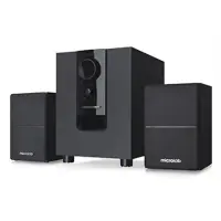 Microlab M-106BT Speaker type 2.1, 3.5mm/Bluetooth, Bluetooth version 4.0, Black, 10 W