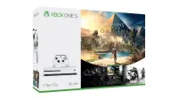 CONSOLE XBOX ONE S 1TB WHITE/AC ORIGINS /R6 SIEGE MICROSOFT
