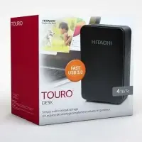 External HDD|WESTERN DIGITAL ULTRASTAR|Touro Desk|HTOLDX3EB40001ABB|4TB|USB 3.0|Black|0S03400