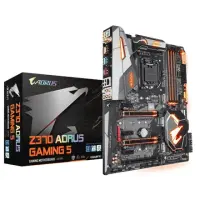 Gigabyte Z370 AORUS Gaming 5 1.0 Processor family Intel, Processor socket LGA1151, Memory slots 4, Chipset Intel Z, ATX